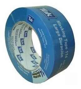 Masking tape azul 114 de 48 mm x 50 m 163031, Marca TUK